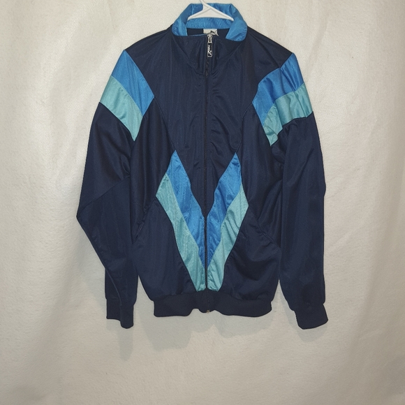 Puma Unisex Jacket Medium Blue Black Zipper. - Picture 2 of 7